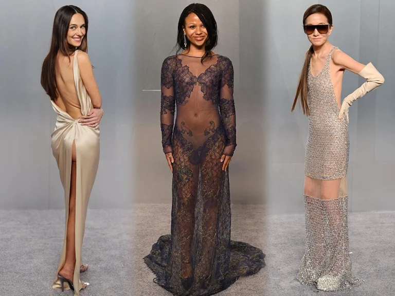 Oscar sonrası gecede cesur stil yarışı: Vanity Fair partisinde transparan ve iddialı tasarımlar öne çıktı