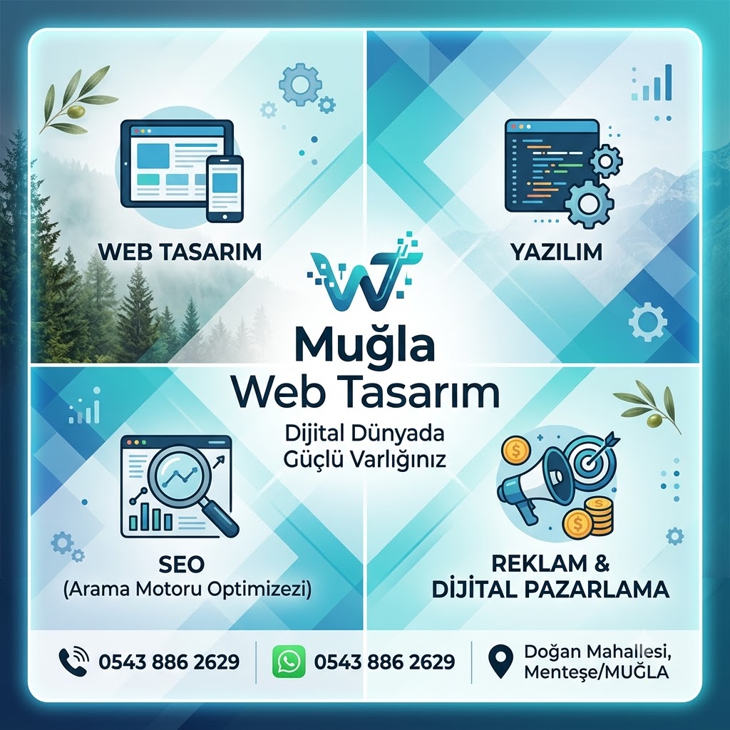 Muğla Web Tasarım | Kurumsal Web Sitesi, SEO ve Yazılım Çözümleri