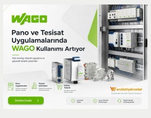 Pano ve Tesisat Uygulamalarında WAGO Klemens Kullanımı Artıyor